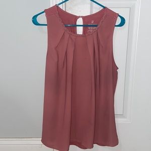 New York and Company Formal Tank, Pink Medium